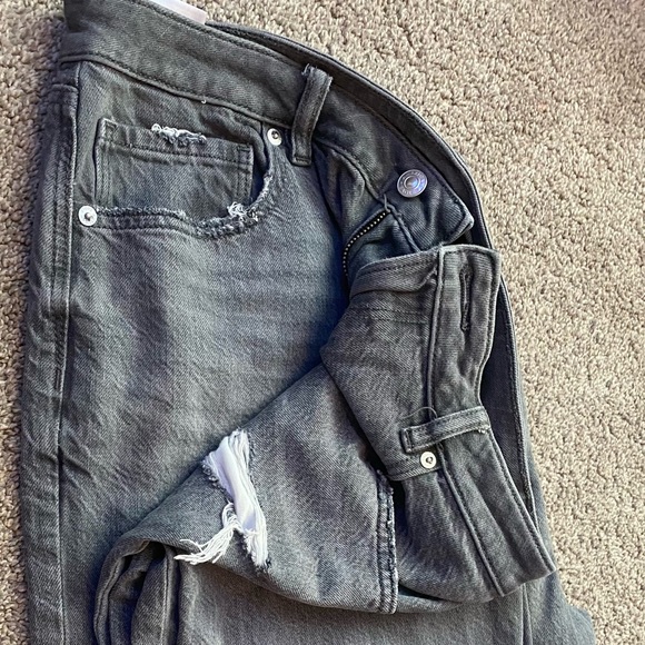 American eagle grey ripped jeans - Picture 1 of 2